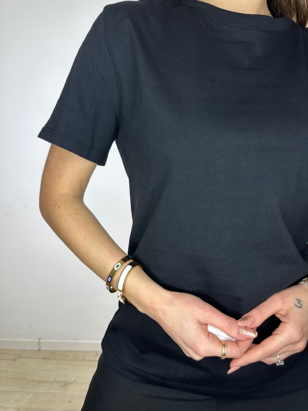 T-SHIRT LUMINA BASIC NERA T-SHIRT LUMINA BASIC NERA