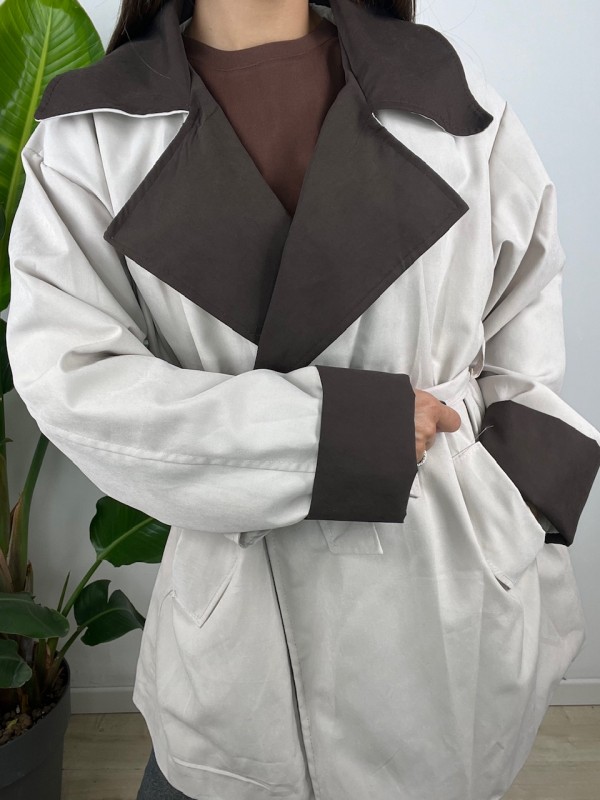 TRENCH DALILA BEIGE TRENCH DALILA BEIGE