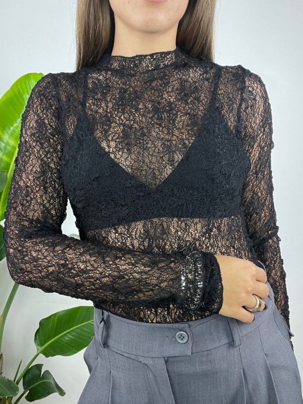 MAGLIA BRIGITTE NERA MAGLIA BRIGITTE NERA