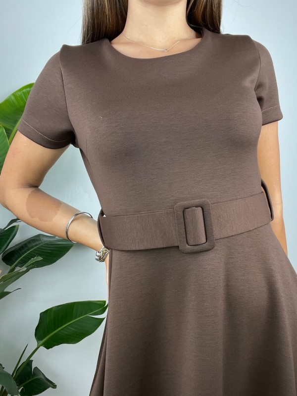 DRESS ISABEL MARRONE DRESS ISABEL MARRONE