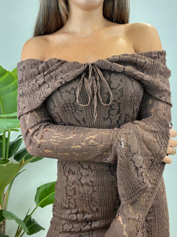 DRESS CAMILLA MARRONE DRESS CAMILLA MARRONE