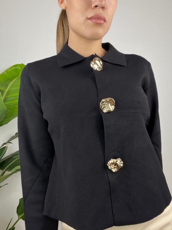 CARDIGAN SARETTA NERO CARDIGAN SARETTA NERO