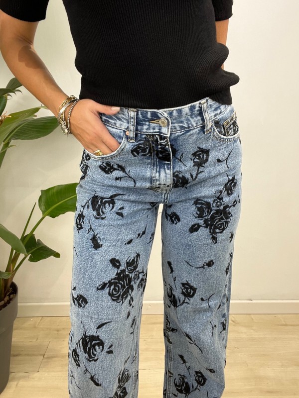 JEANS WIDE LEG MONREA JEANS WIDE LEG MONREA