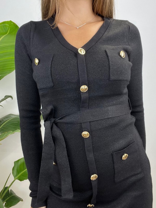 DRESS CLAUDIA NERO DRESS CLAUDIA NERO