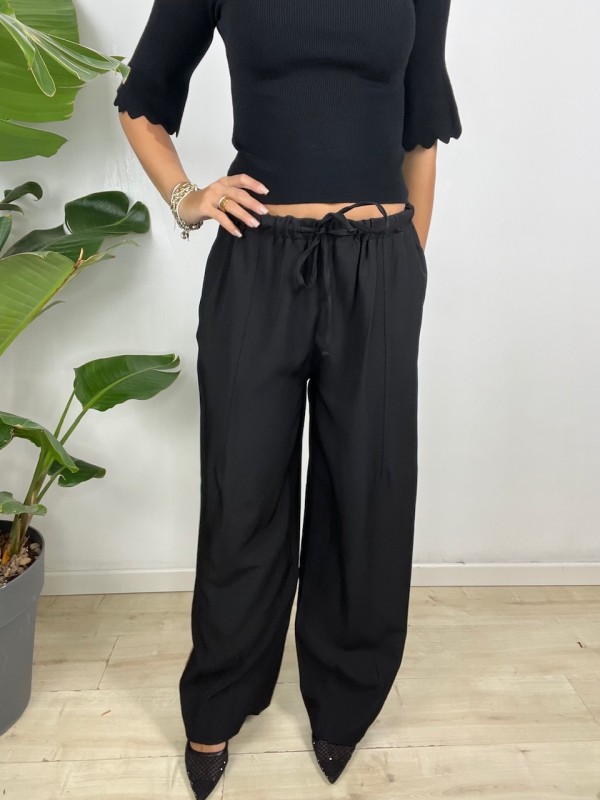 PANTALONI NENY NERO PANTALONI NENY NERO