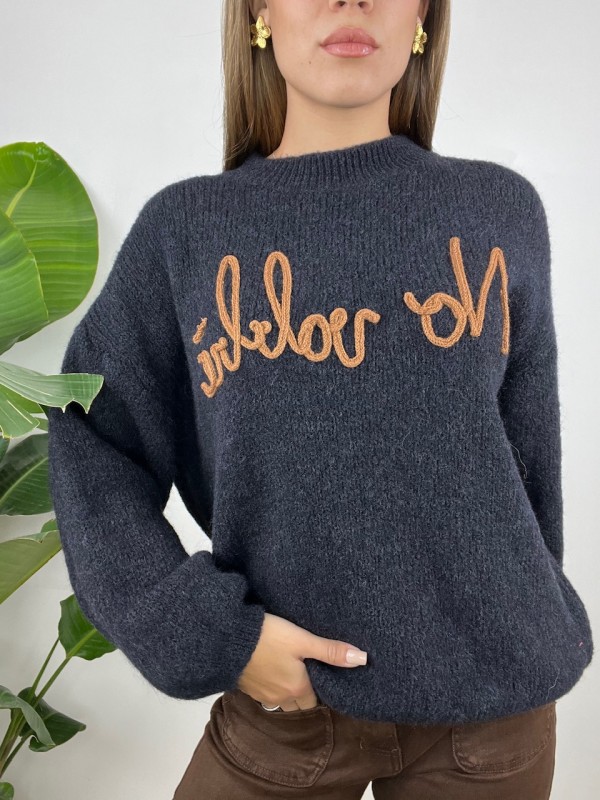 PULLOVER NO VABBè BLU PULLOVER NO VABBè BLU