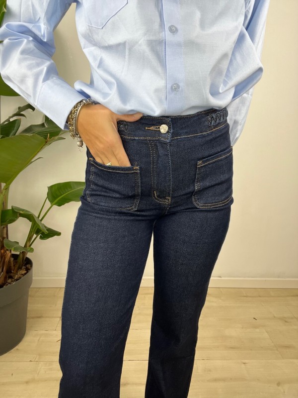 JEANS KATIA BLUE DENIM JEANS KATIA BLUE DENIM