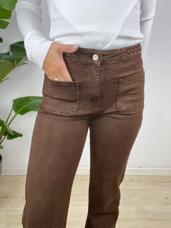 JEANS KATIA MARRONE JEANS KATIA MARRONE