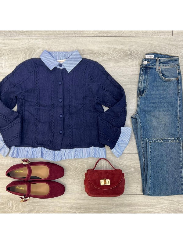 PULLOVER SIMBA BLU PULLOVER SIMBA BLU