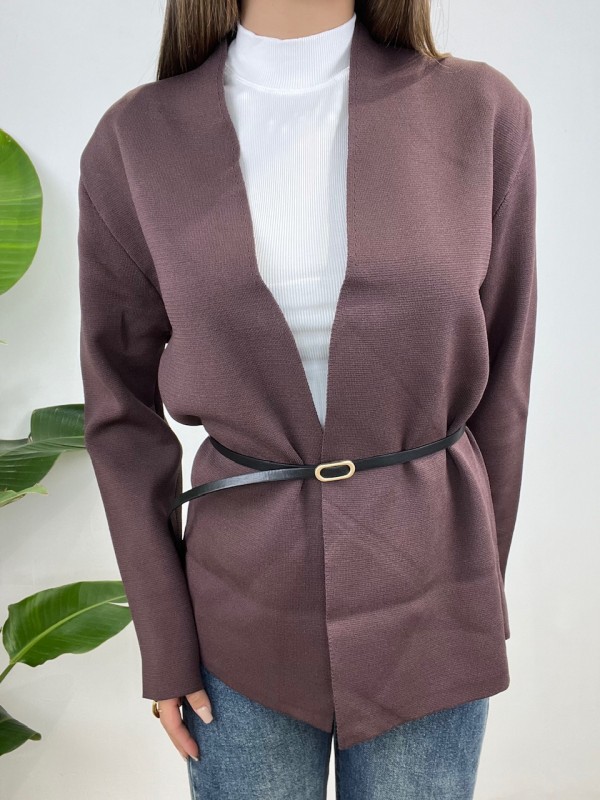 CARDIGAN CANDY MARRONE CARDIGAN CANDY MARRONE