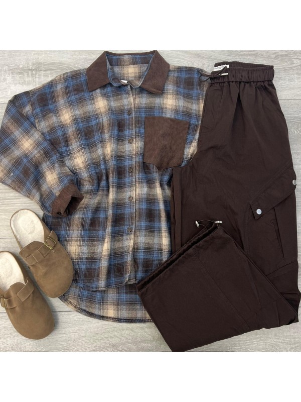 MAXI CAMICIA QUADRI MAXI CAMICIA QUADRI