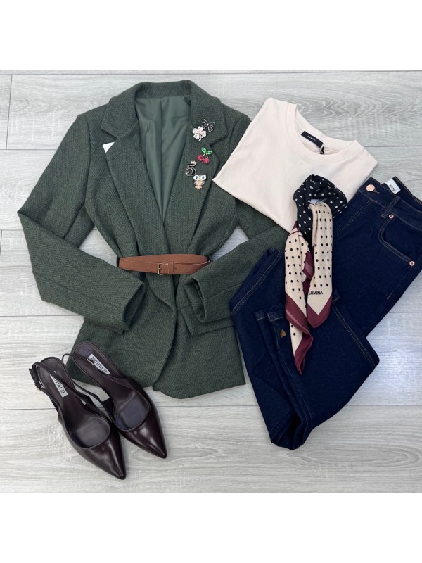 BLAZER VERONIKA VERDE BLAZER VERONIKA VERDE