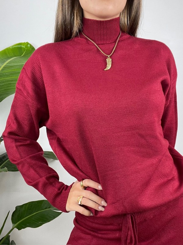 CO ORD SET SIMPLY PROMO BORDEAUX CO ORD SET SIMPLY PROMO BORDEAUX