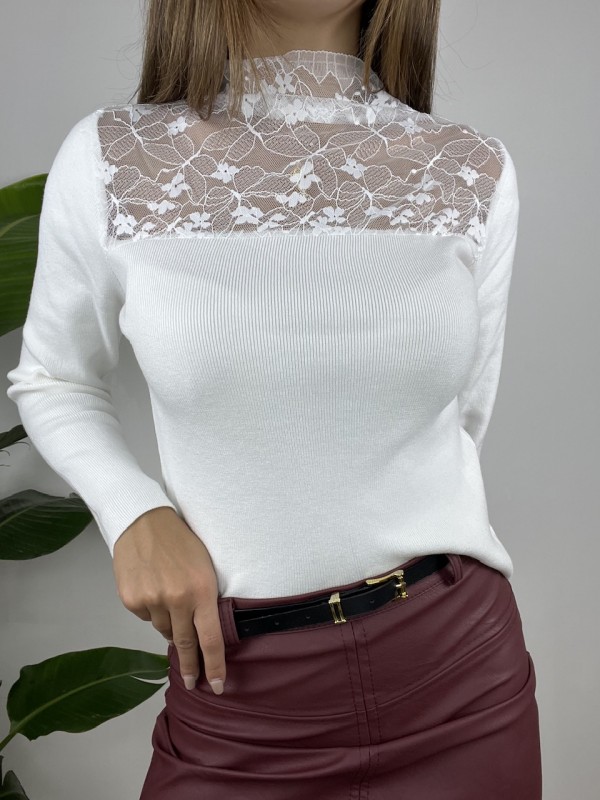 MAGLIA FRANCY BIANCA MAGLIA FRANCY BIANCA