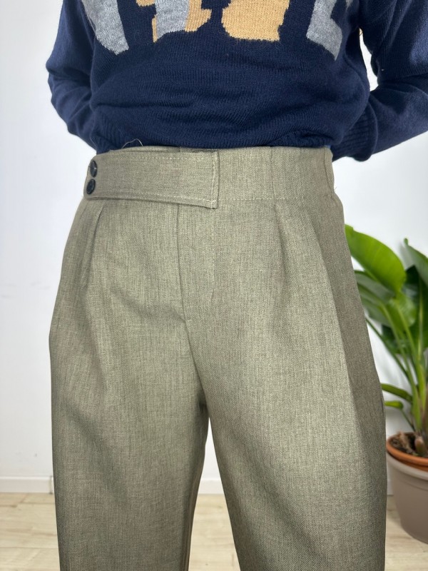 PANTALONI GIULY FANGO PANTALONI GIULY FANGO