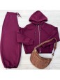 PANTALONI TUTA BALLOONS LUMINA BORDEAUX