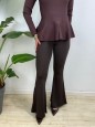 PANTALEGGINGS ZAMPA MARRONE