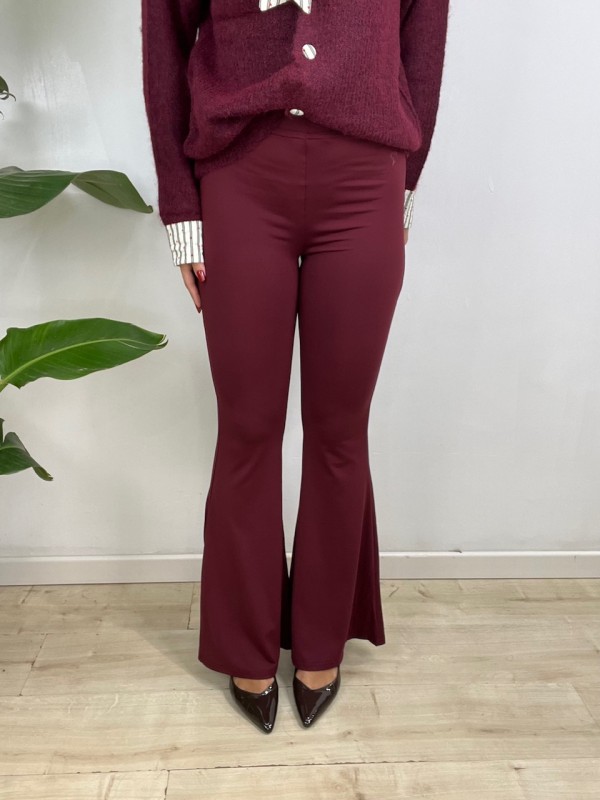 PANTALEGGINGS ZAMPA BORDEAUX PANTALEGGINGS ZAMPA BORDEAUX