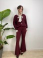 PANTALEGGINGS ZAMPA BORDEAUX