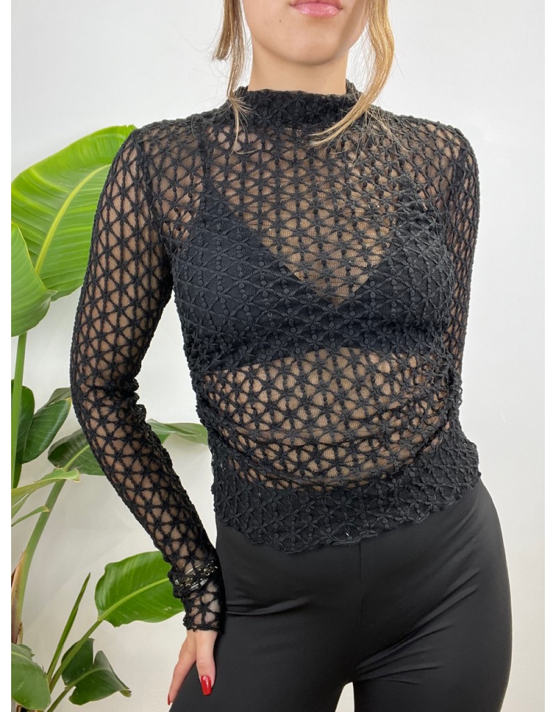 MAGLIA FIORY NERA