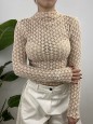 MAGLIA FIORY BEIGE