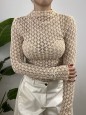 MAGLIA FIORY BEIGE