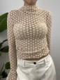 MAGLIA FIORY BEIGE