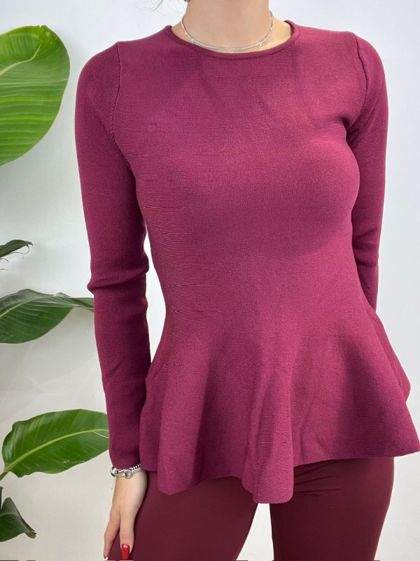 MAGLIA SEBAL BORDEAUX MAGLIA SEBAL BORDEAUX