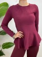 MAGLIA SEBAL BORDEAUX