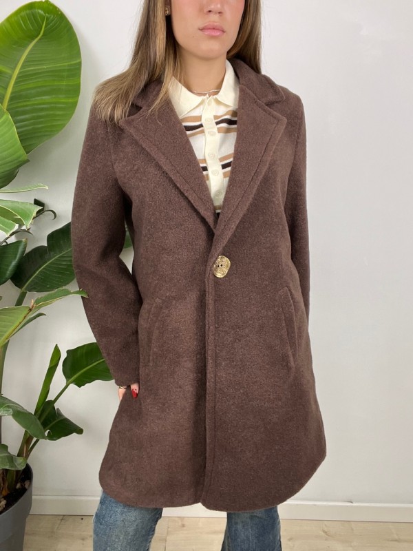 CAPPOTTO SERENA MARRONE CAPPOTTO SERENA MARRONE