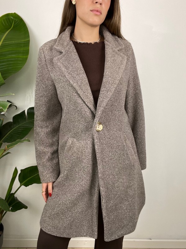 CAPPOTTO SERENA FANGO CAPPOTTO SERENA FANGO