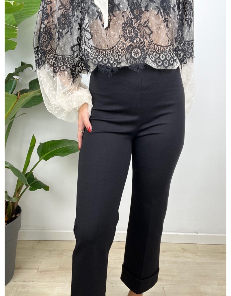 PANTALONI MONICA NERO