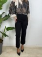 PANTALONI MONICA NERO