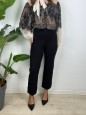 PANTALONI MONICA NERO