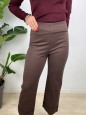 PANTALONI MONICA MARRONE