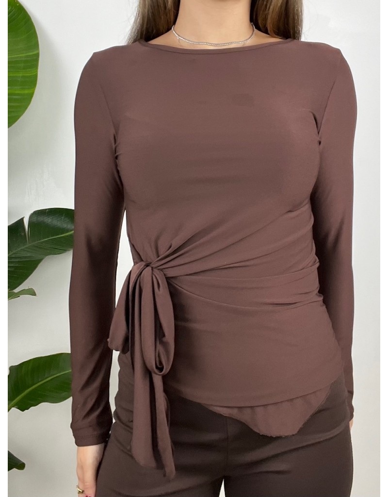 MAGLIA VERONICA MARRONE