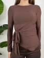 MAGLIA VERONICA MARRONE