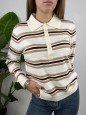 PULLOVER POLO GRAZIA BIANCA CAMEL