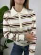 PULLOVER POLO GRAZIA BIANCA CAMEL