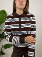 PULLOVER POLO GRAZIA MARRONE