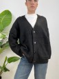 MAXI CARDIGAN LORENA NERO
