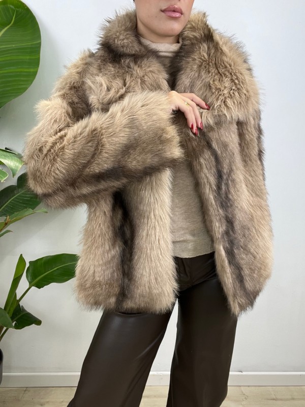 ECOPELLICCIA MANUELA CARAMEL ECOPELLICCIA MANUELA CARAMEL