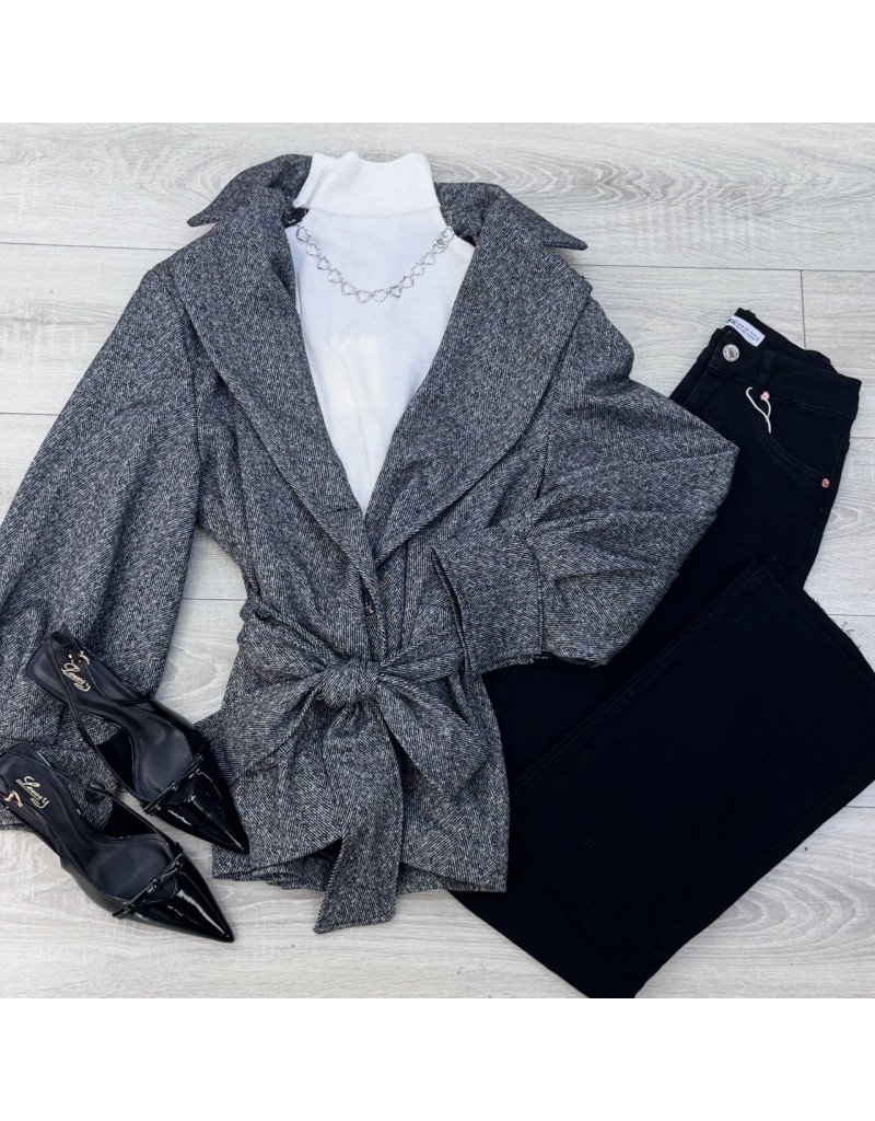 CAPPOTTO BLAZER SABRINA NERO