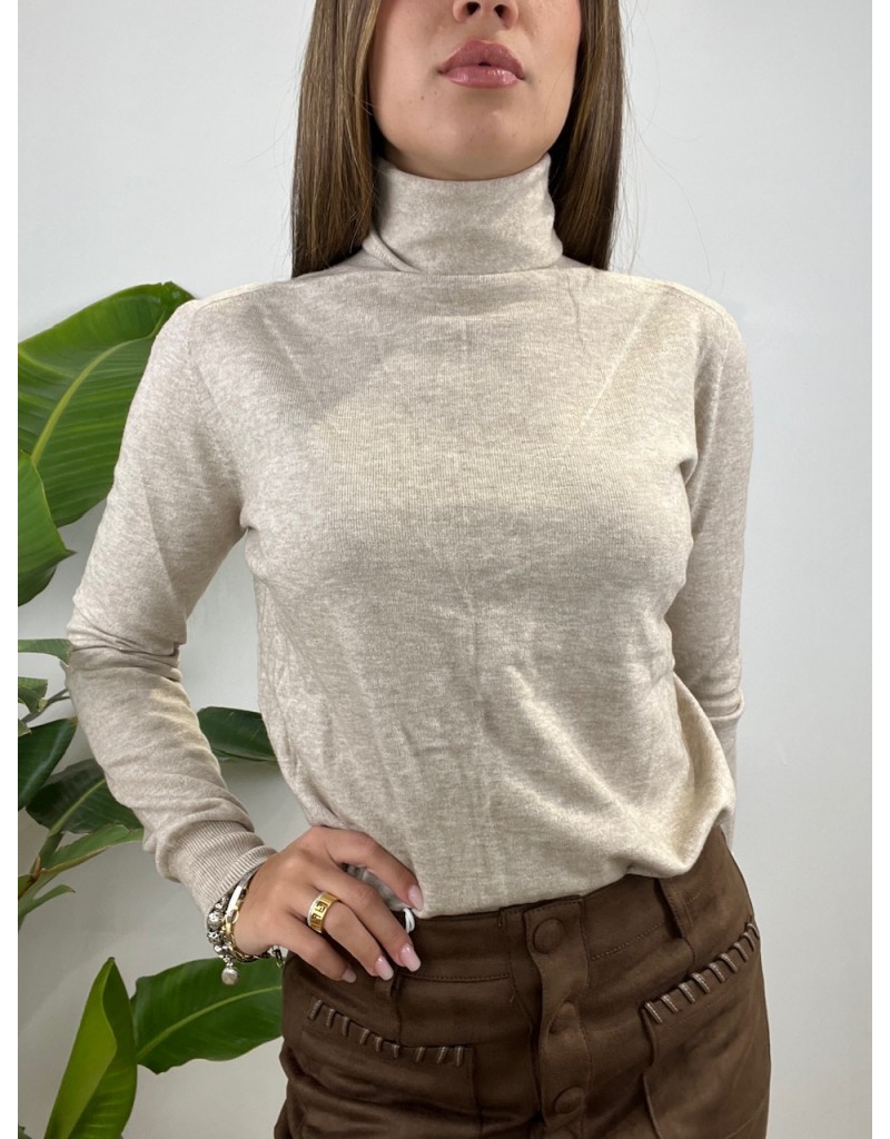PULL DOLCEVITA CLAUDIA BEIGE