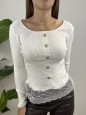 PULL MAGLIA XENIA BIANCO