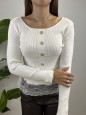 PULL MAGLIA XENIA BIANCO