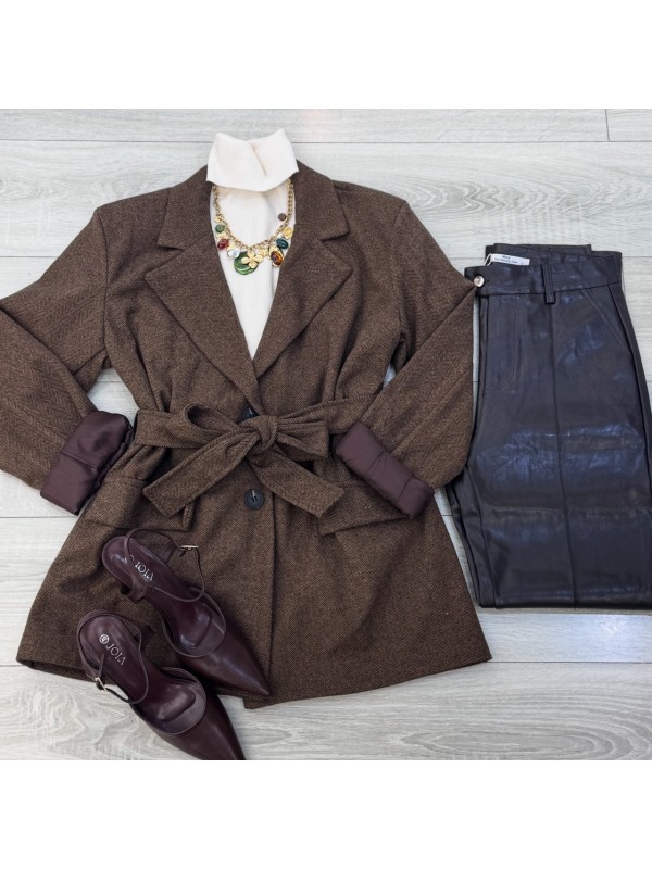 BLAZER MARIKA CHOCO