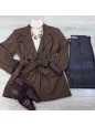 BLAZER MARIKA CHOCO