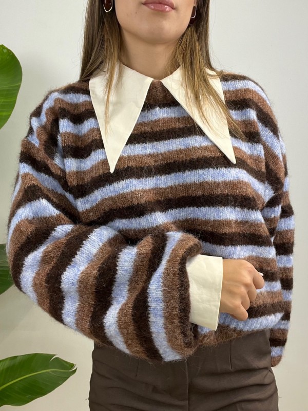 PULLOVER VERY AZZURRO