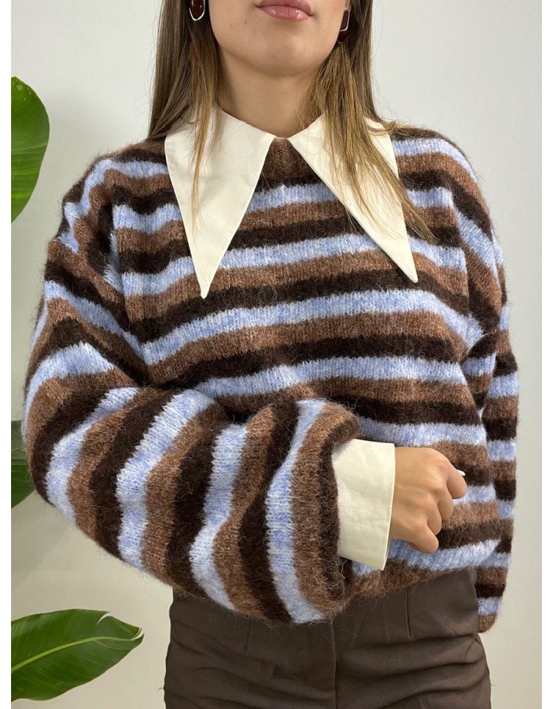 PULLOVER VERY AZZURRO